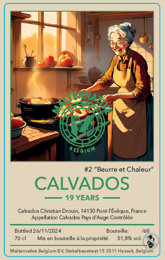 Calvados #2 "Beurre et Chaleur" (19y) - Christian Drouin - 51,8% 70cl