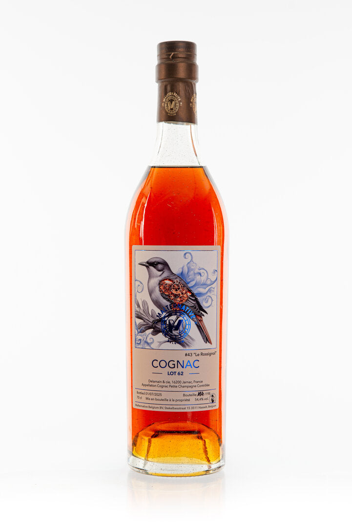 cognac #43 "Le Rossignol" (Lot 62) - Malternative Belgium (Delamain) - 54.4% - 70cl