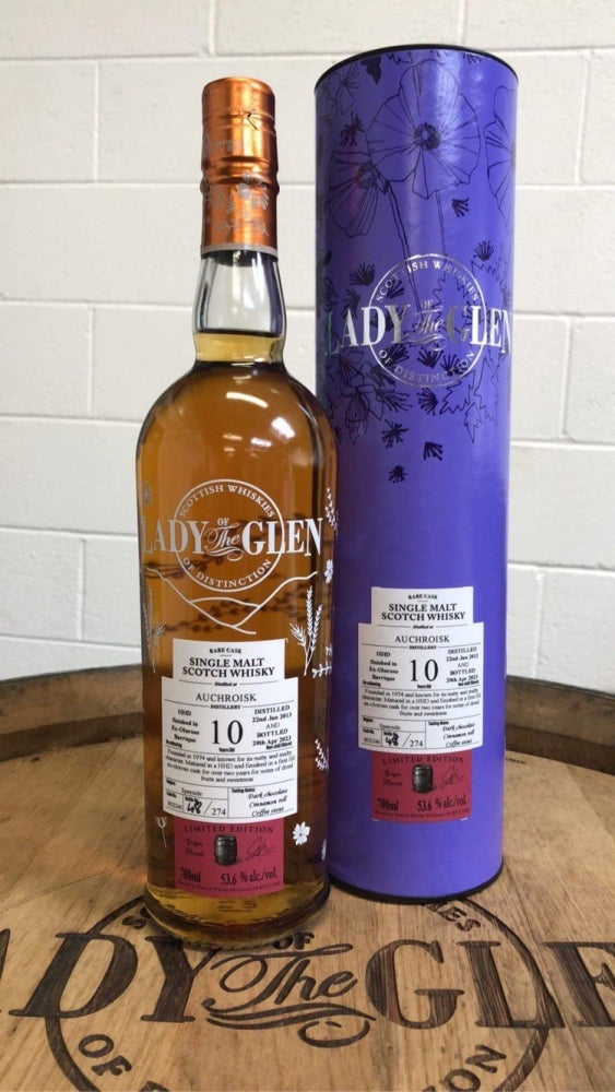 Auchroisk 10 Lady of the Glen | 2013-2023 | 53.6%