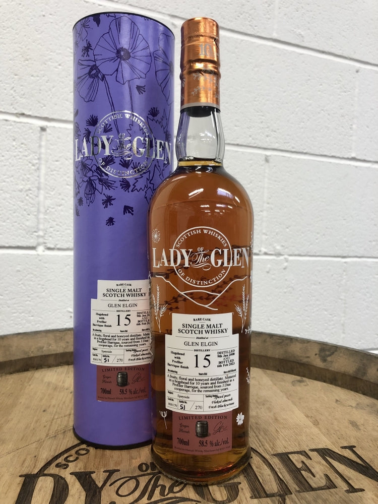 Glen Elgin 15 Lady of the Glen | 2008-2023 | 58.5%