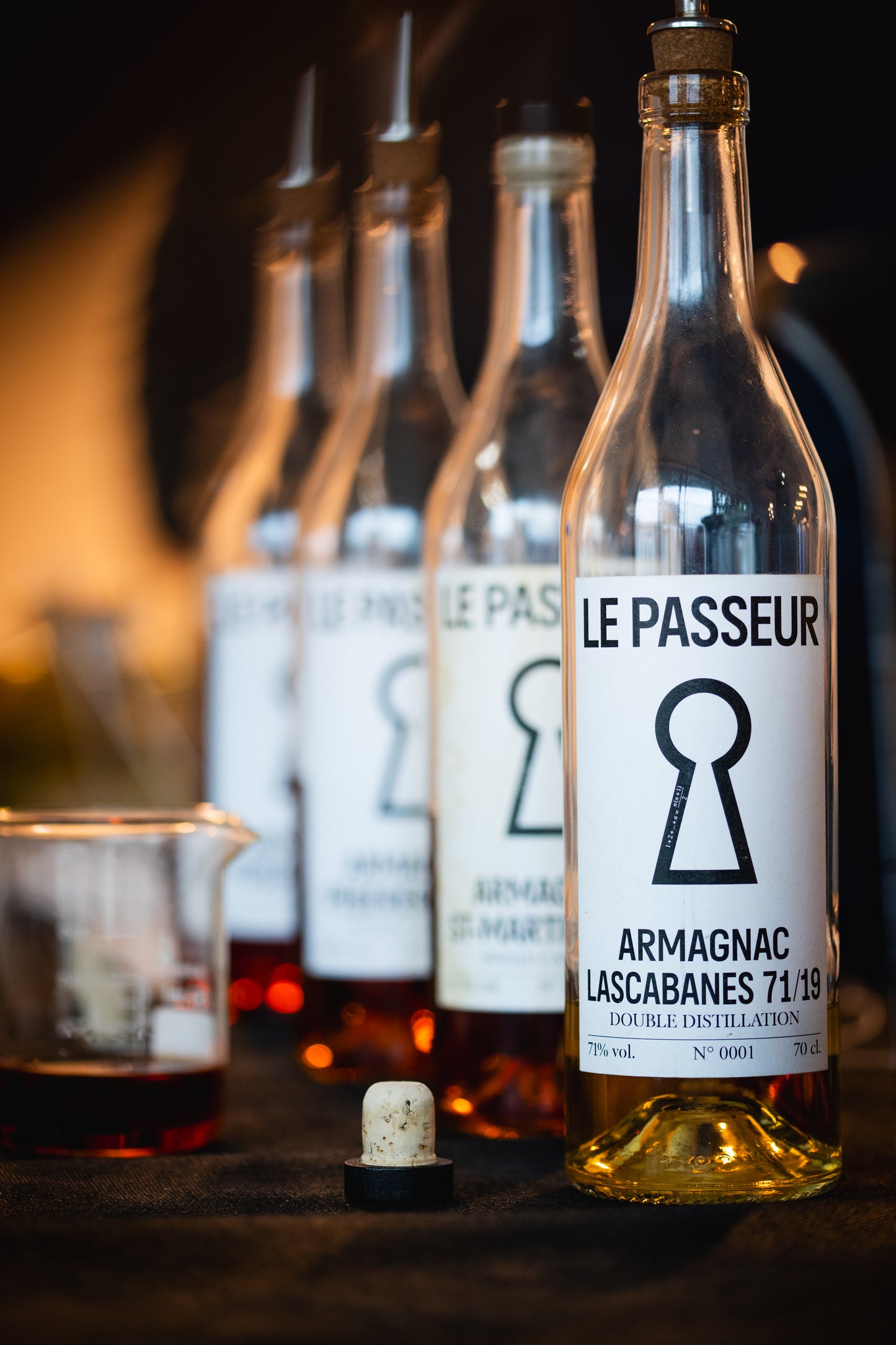 Armagnac Le Passeur - Lascabanes - 2019 - 71% 70cl