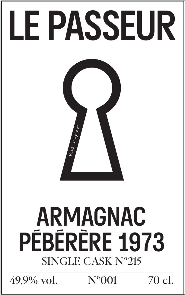 Armagnac Le Passeur - Pébérère - 1973 (51 anni) - 49.9% 70cl