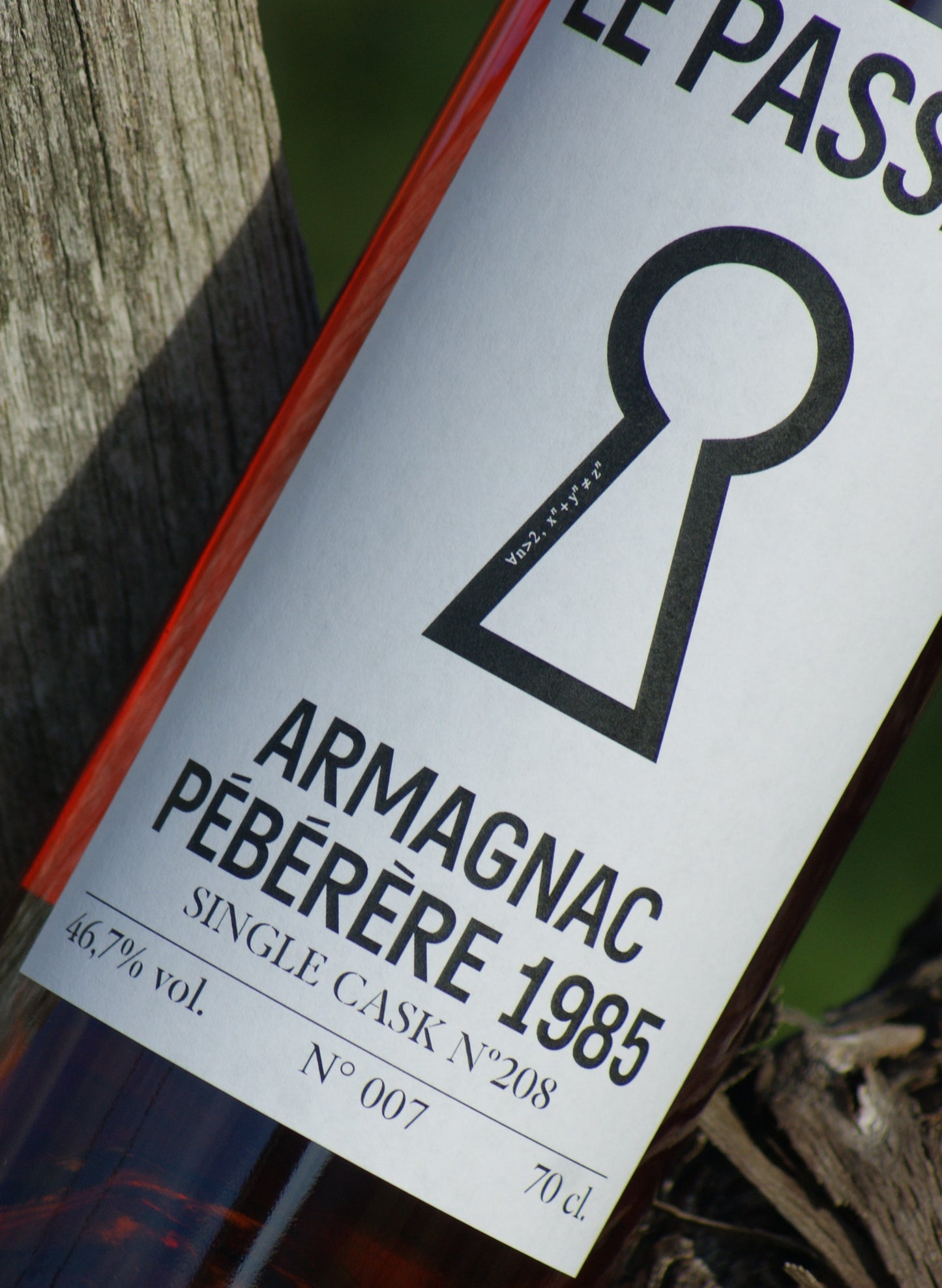Armagnac Le Passeur - Pébérère - 1985 (40 anni) - 46.7% 70cl