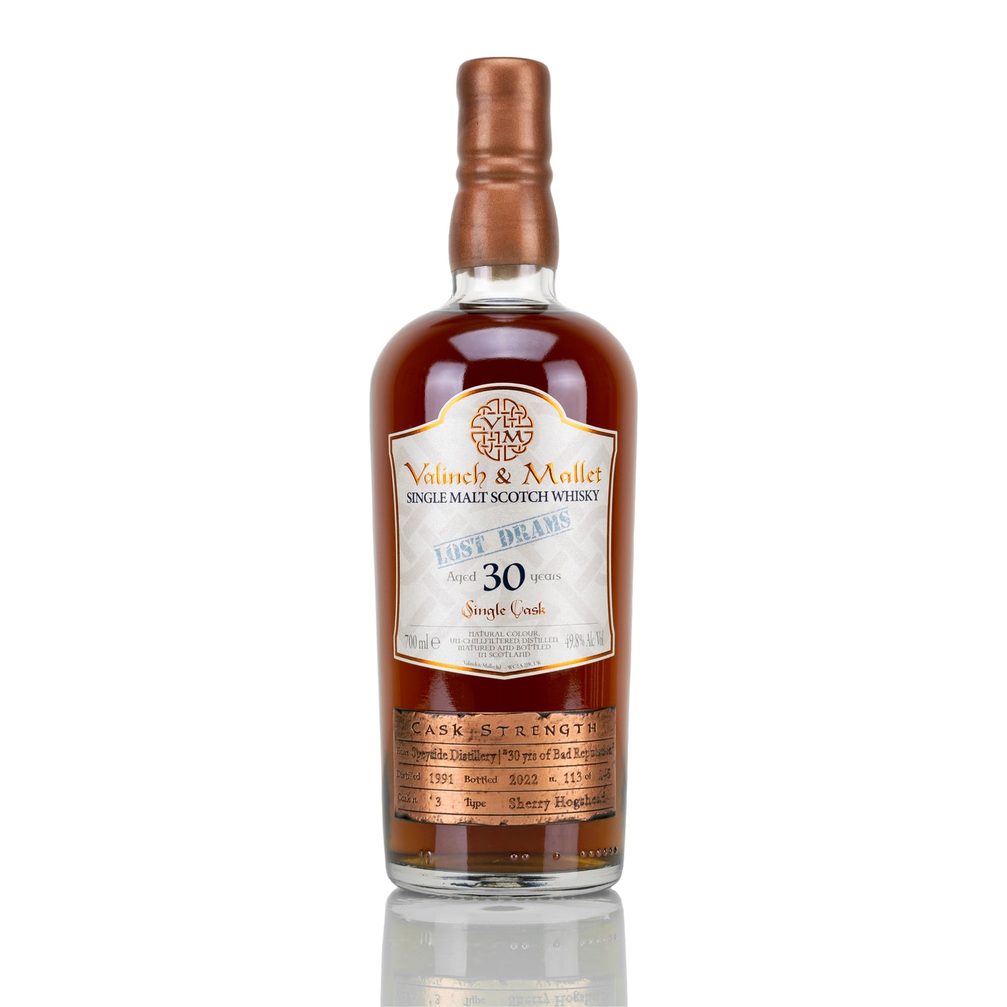 Speyside Distillery 30 V&M | 1991-2022 | 49.8%