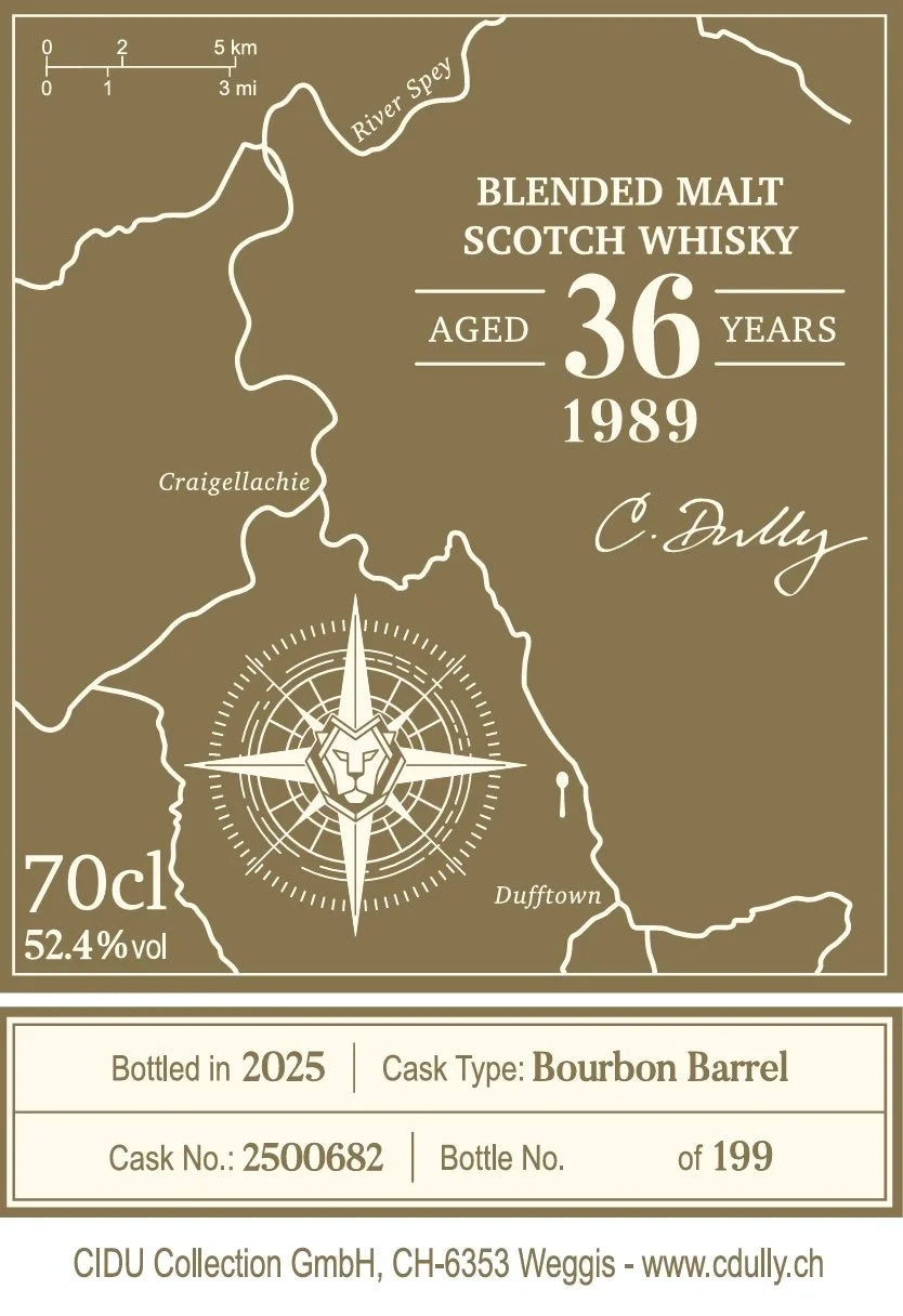 Burnside 36 anni - 1989/2025 - C.Dully - 52.4% - 0.7L