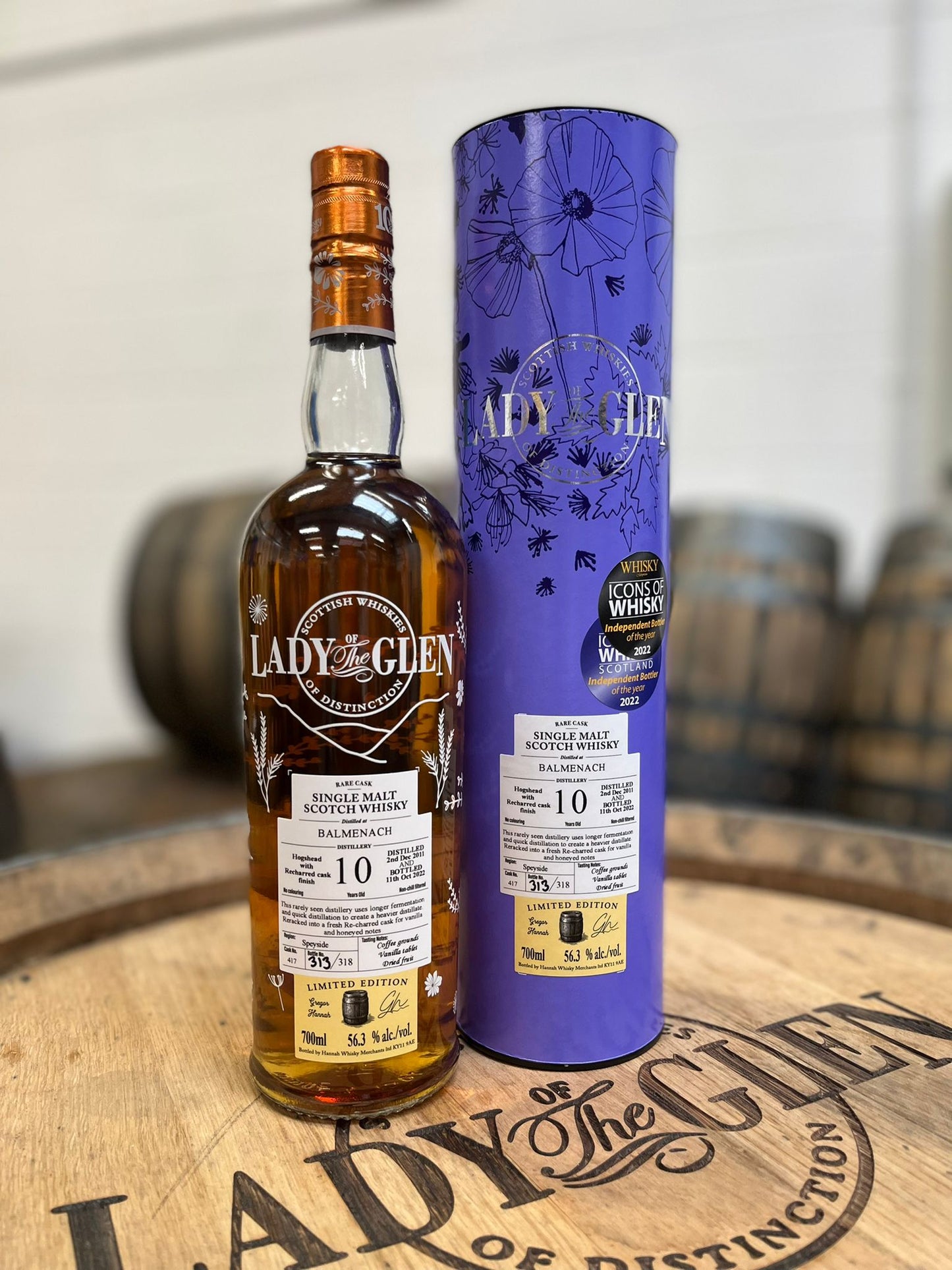 Balmenach 10 Lady of the Glen | 2011-2022 | 56.3%