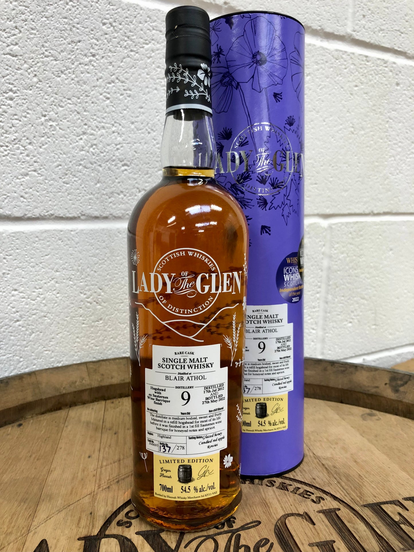 Blair Athol 9 Lady of the Glen | 2012-2022 | 54.5%