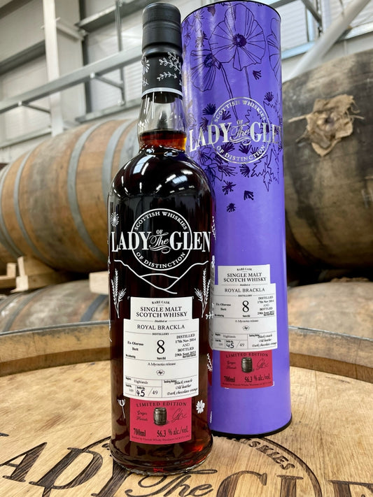 Royal Brackla 8 Lady of the Glen | 2014-2023 | 56.3%