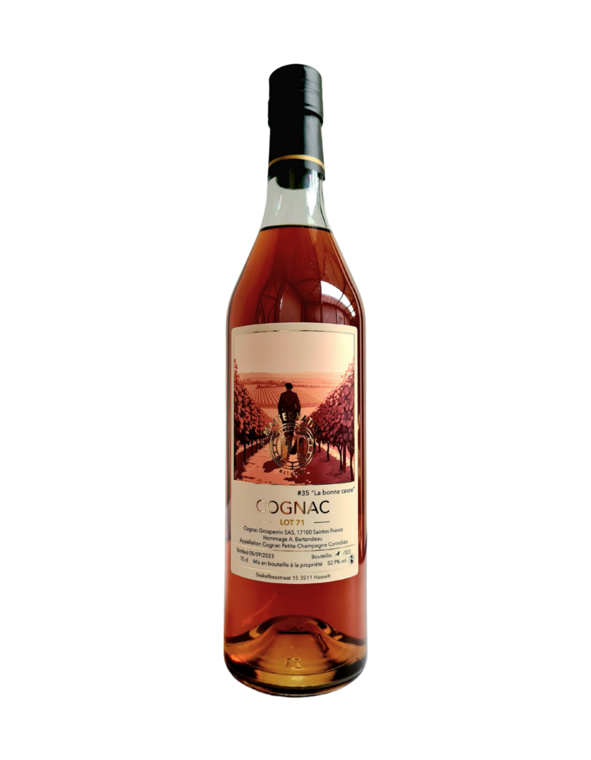 Cognac #35 "La bonne cause" (Lot 71) - Malternative Belgium (Grosperrin/Bertandeau) - 52.9% 70cl