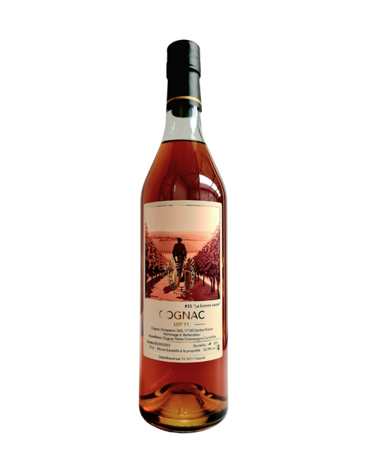 Cognac #35 "La bonne cause" (Lot 71) - Malternative Belgium (Grosperrin/Bertandeau) - 52.9% 70cl