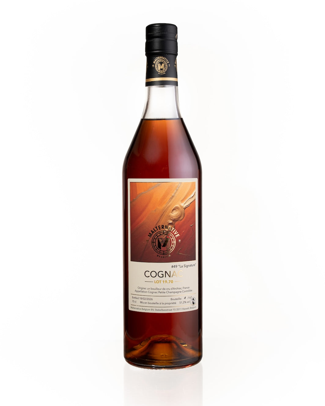 cognac #49 “La Signature” (Lot 70 PC) – Malternative Belgium – 51.2%